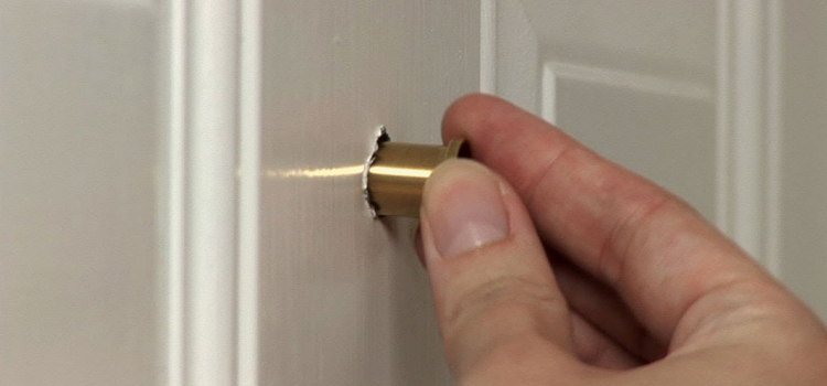 peephole door repair in Los Banos