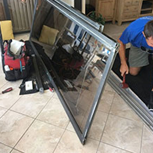 sliding glass door frame repair Los Banos